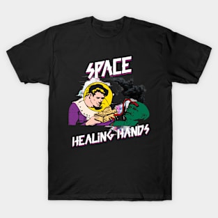 ALIENS SPACE HEALING HANDS T-Shirt